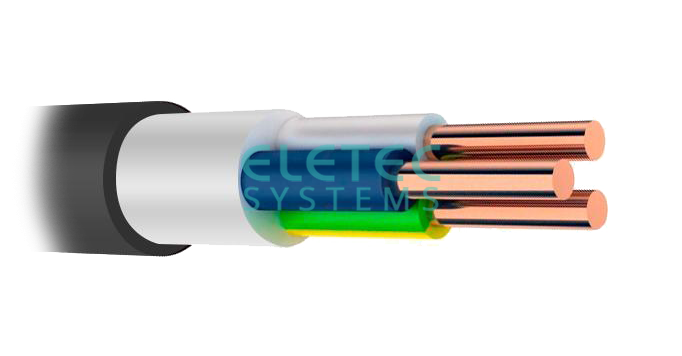 картинка ВВГ нг(А)-FRLS  3х1,5 мм2 Eletec Systems