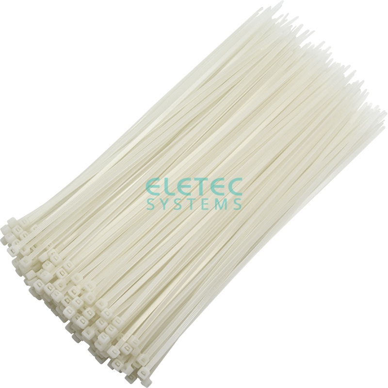 картинка Стяжка для кабеля 250х7,6 бесцветная (100 шт) Eletec Systems