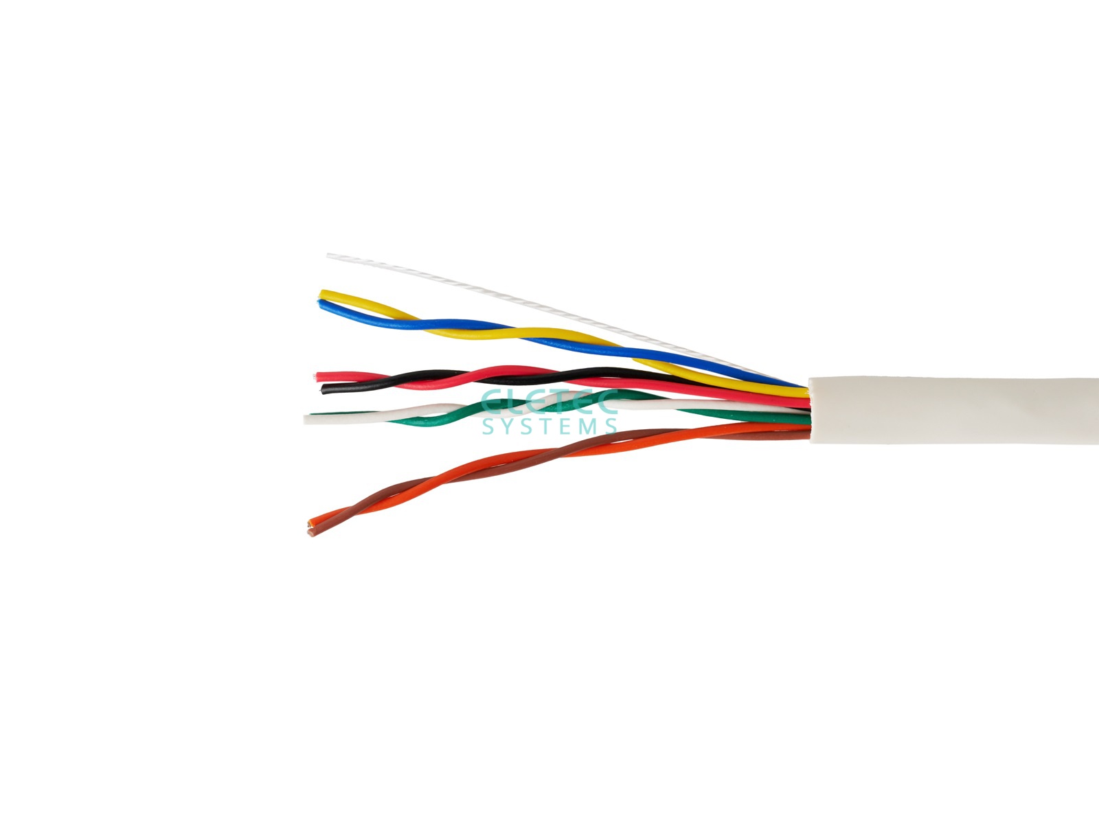 AS08 кабель 8х0,2 мм2, 100 м, 07-108