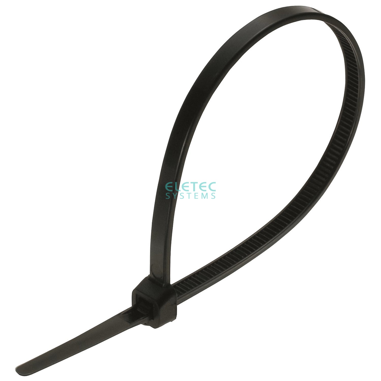 картинка Стяжка для кабеля 290х4,8 черная (100 шт) Eletec Systems