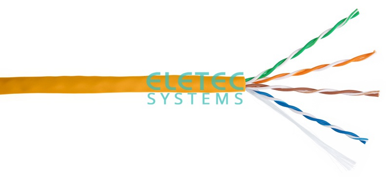 Кабель UTP 5E Eletec 4x2xAWG24 LSZH,305м, медь, Россия, 06-960