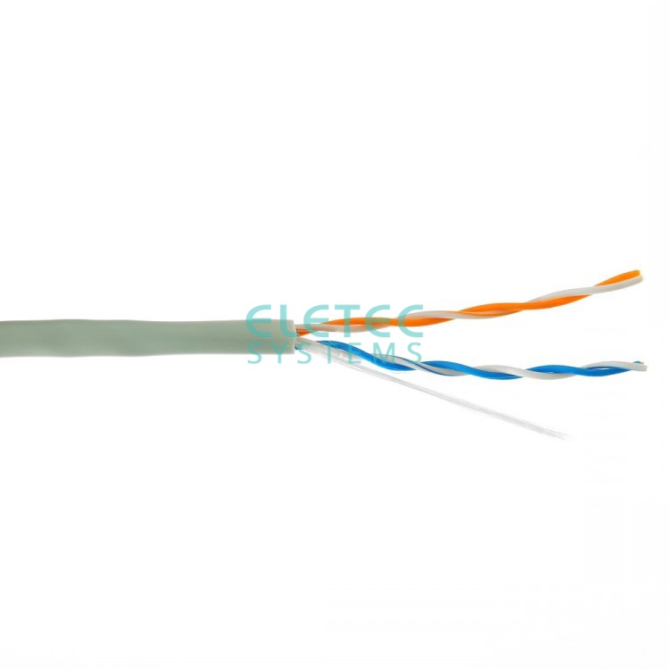 Кабель UTP 5E Eletec 2x2xAWG24, 305 м, медь,Россия, 06-220