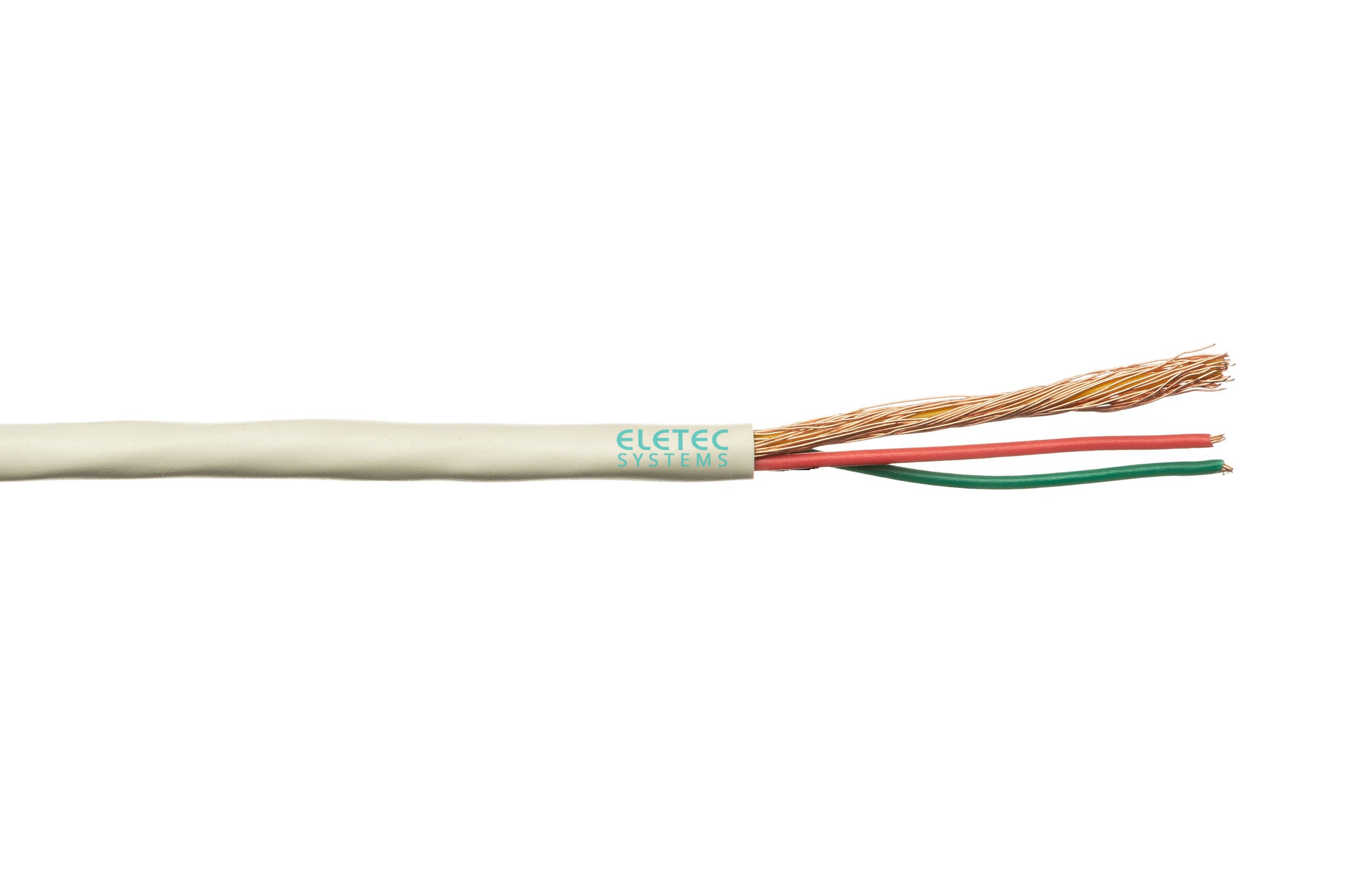 Комбинированный кабель Video+2х0,22 мм2 (аналог ШВЭВ 3х0,22 мм2), 200 м, 11-140